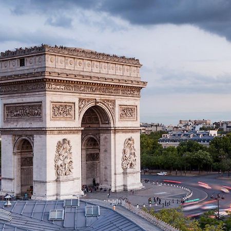 Studio Champs Elysees Tour Eiffel Parijs Buitenkant foto